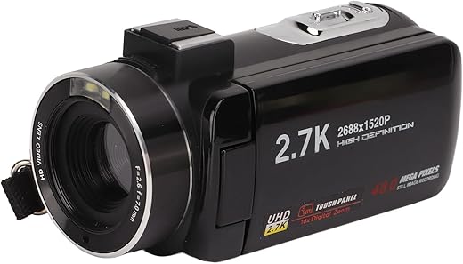 BROLEO Fotocamera Vlogging 2.7K con 18x Zoom