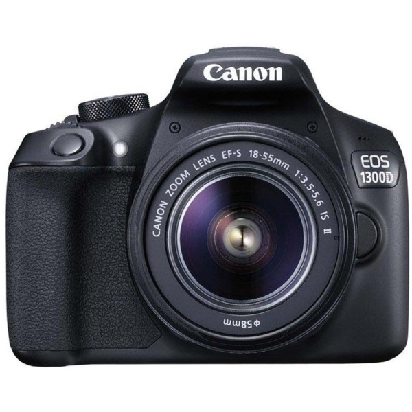 Canon EOS 1300D EF-S 18-55 IS II – 55 is fotocamera reflex nero