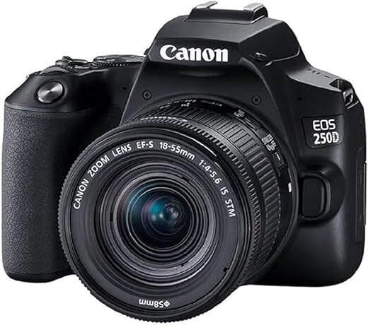 Canon EOS 250D Kit: Fotocamera 24,1 MP Potente!