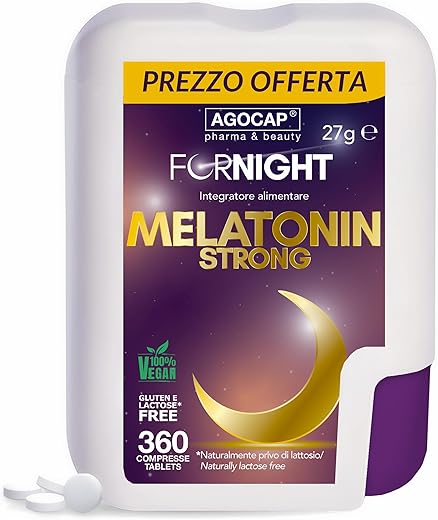 Melatonina Forte Agocap 1mg vs. Prima Italiano Corso