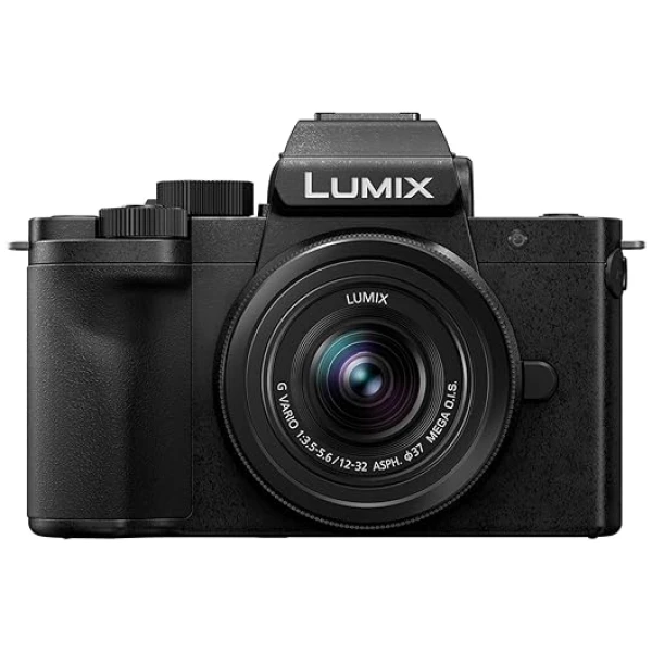 Panasonic Lumix DC-G100DKEGK Fotocamera Mirrorless Micro Quattro Terzi con Obiettivo Lumix G Vario 12-32mm F3.5-5.6, 20.3MP, 4K 30p e FHD 60 Video,...