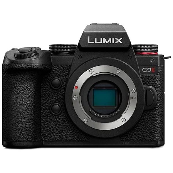 Panasonic LUMIX DC-G9M2E Fotocamera Mirrorless Micro Quattro Terzi, 25,2MP, 4K 120p/100p e 5,7K 30p/25p, AF Ibrido di Fase, BIS a 5 Assi, LVF OLED,...