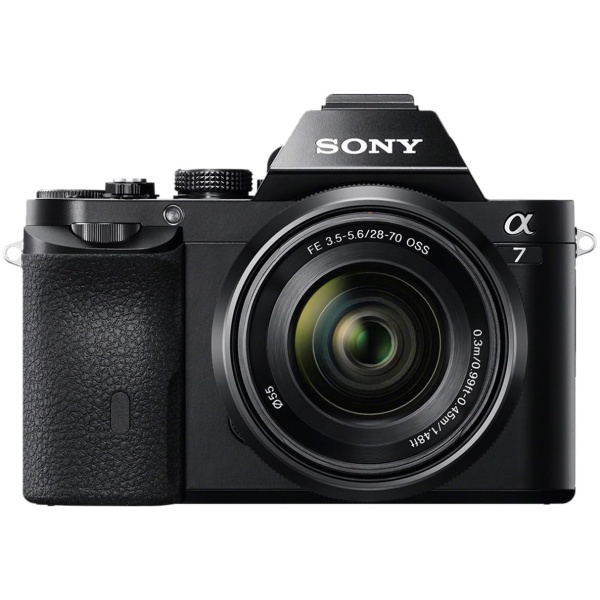 Sony Alpha 7K - Kit Fotocamera Digitale Mirrorless con Obiettivo Intercambiabile Sel 28-70Mm, Sensore Cmos Exmor Full-Frame da 24.3 Mp, Ilce7B +...