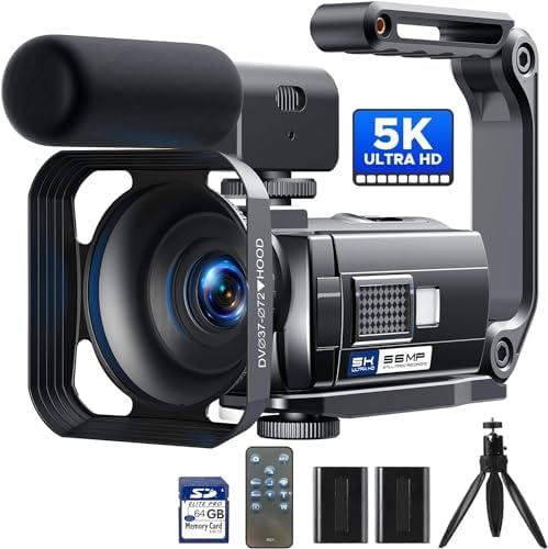 Recensione Videocamera 5K 56MP Vlogging per YouTube: Dettagli e Funzionalità