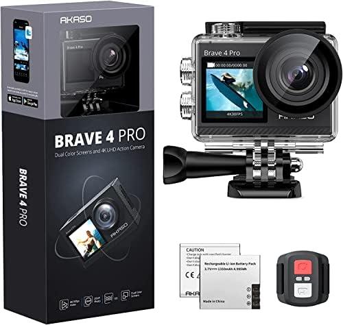 Recensione AKASO Brave 4 Pro: Fotocamera Subacquea 4K con Stabilizzazione EIS, Doppio Schermo e Accessori