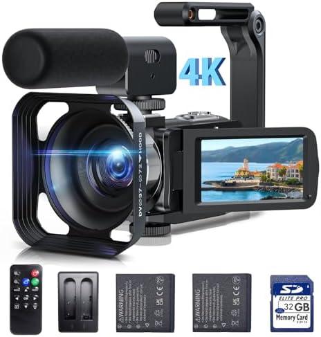 Recensione Videocamera 4K 42MP con Zoom Digitale 18X