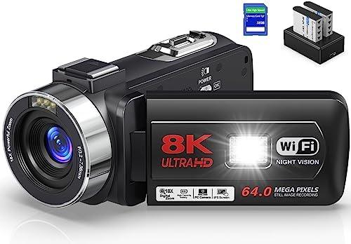 Recensione Videocamera 8K 64MP: Acquisto Perfetto per Vlogger