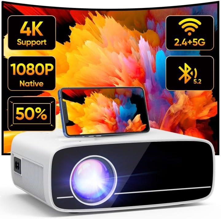 Recensione Proiettore 4K AKATUO 15000L: Connessione Wi-Fi 5G rapida e stabile